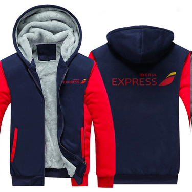 IBERIA EXPRESS AIRLINES JACKETS FLEECE SWEATSHIRT